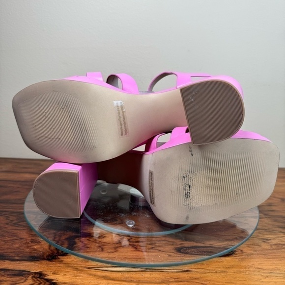 NEW BP. Amaya Fisherman Platform Sandal - Pink Punch - size 9.5 - Picture 15 of 15